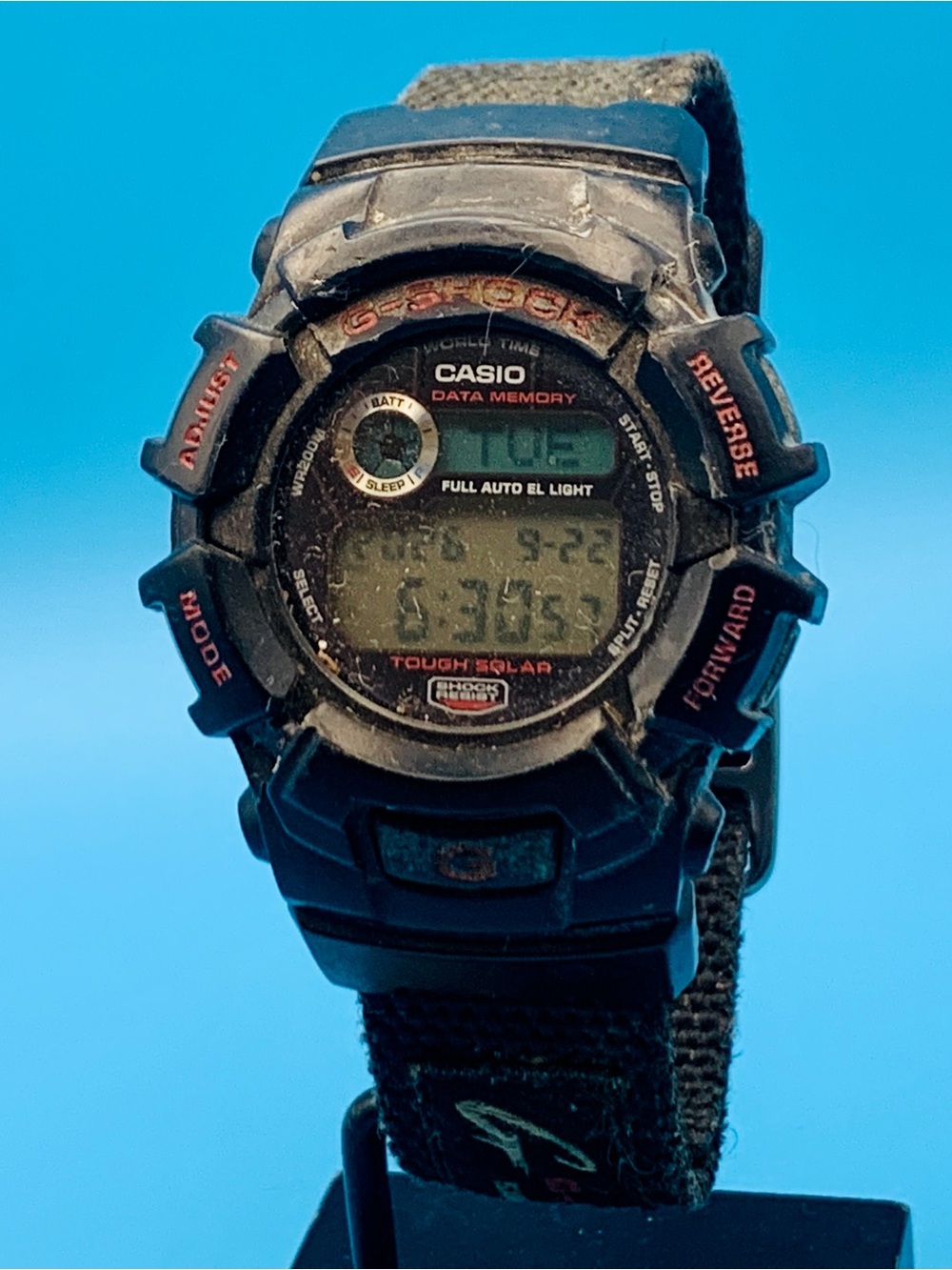CASIO G-SHOCK TOUGH SOLAR G-2300B(2184) Men's Digital Watch Chrono Timer Working
